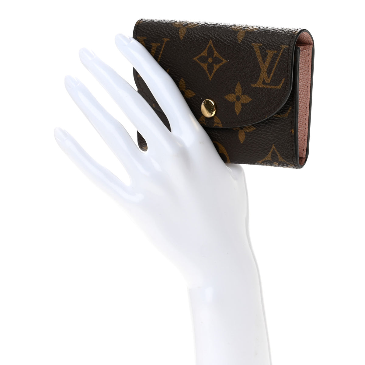Monogram Rosalie Coin Purse Rose Ballerine