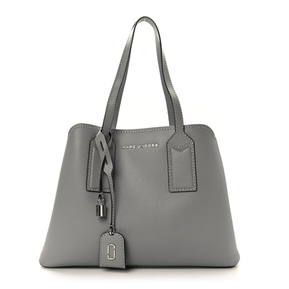 Marc Jacobs Pebbled Calfskin Editor Shopping Tote Grey 1 of 10