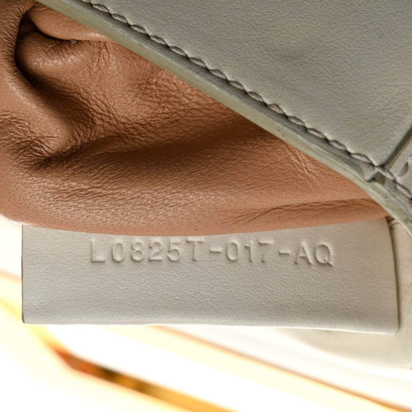 Calfskin Small Natalia Chain Bag White