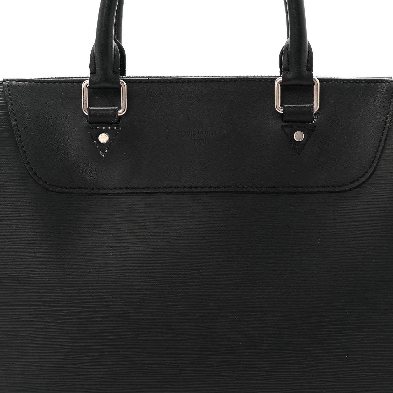 Louis Vuitton Epi Porte-Documents Jour Briefcase Black 8 of 11
