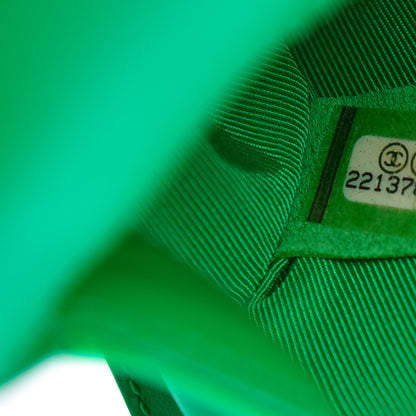 Chanel Patent Quilted Small Boy Flap Green 7 of 11