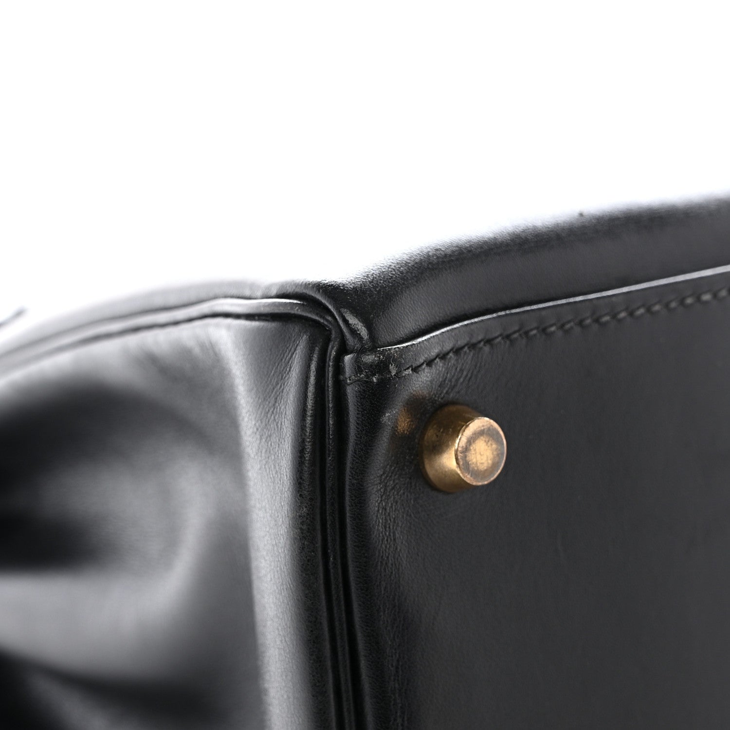 Hermes Box Kelly Retourne 32 Black 18 of 20