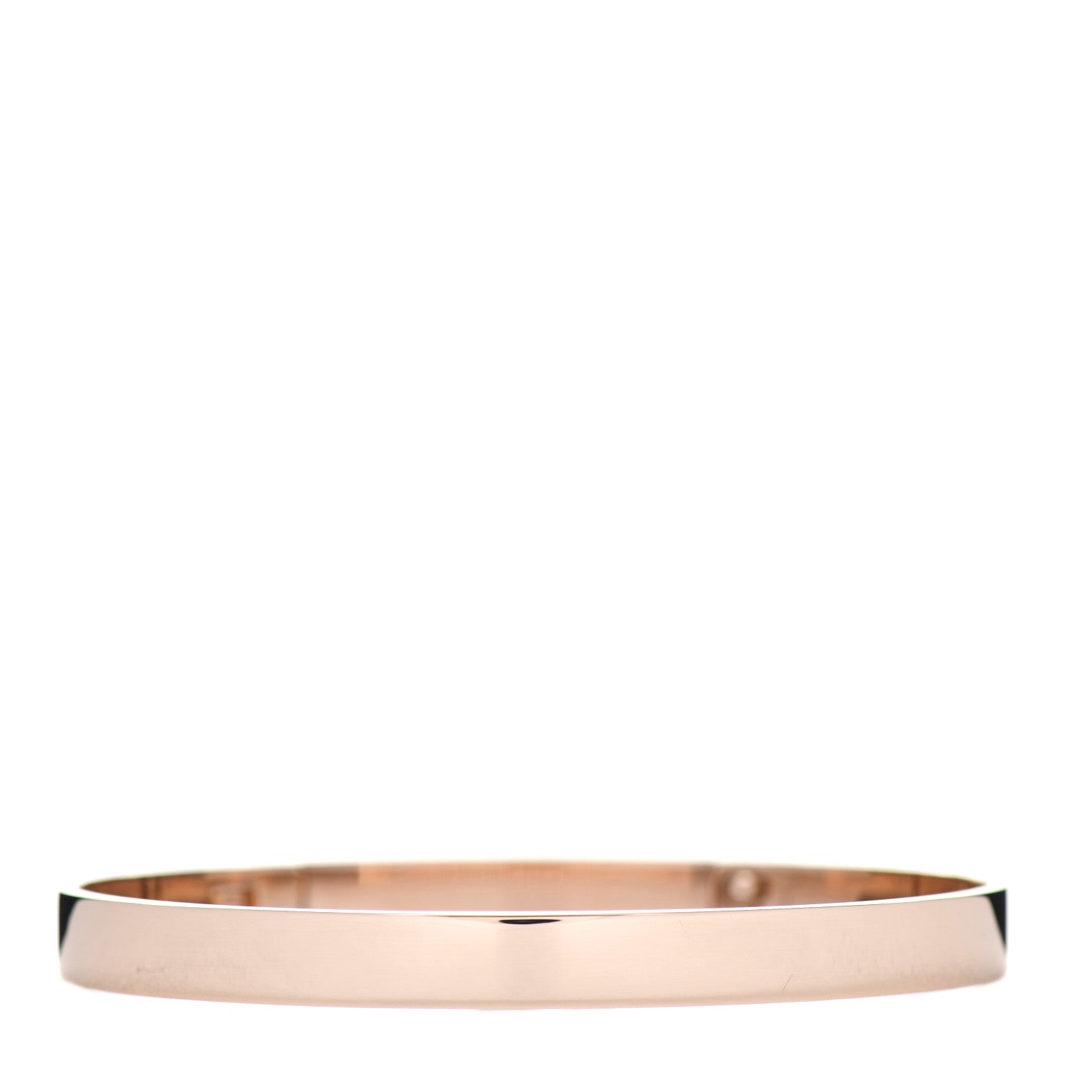 Hermes 18K Rose Gold PM Collier De Chien Bracelet ST 3 of 4