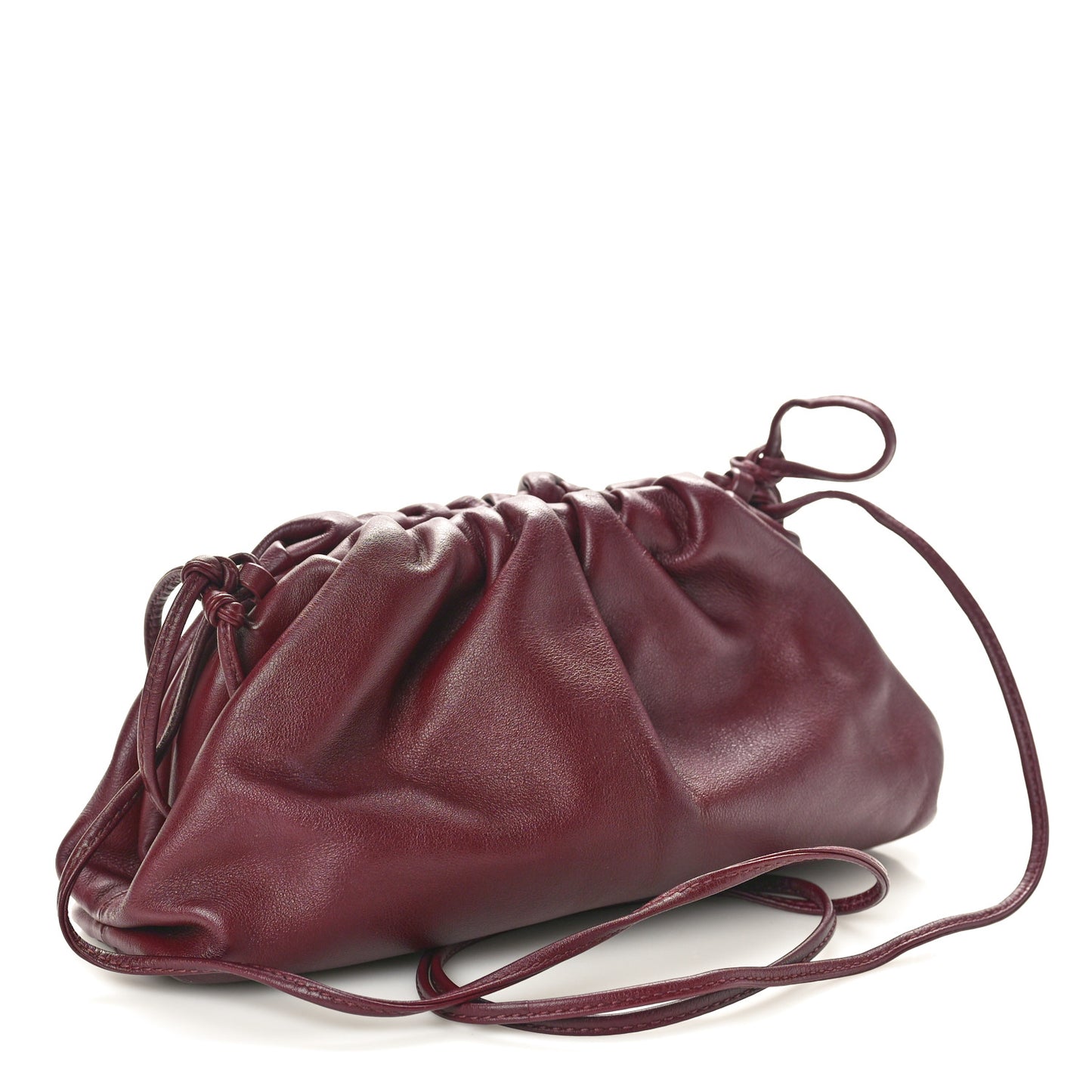 Butter Calfskin The Mini Pouch Bordeaux