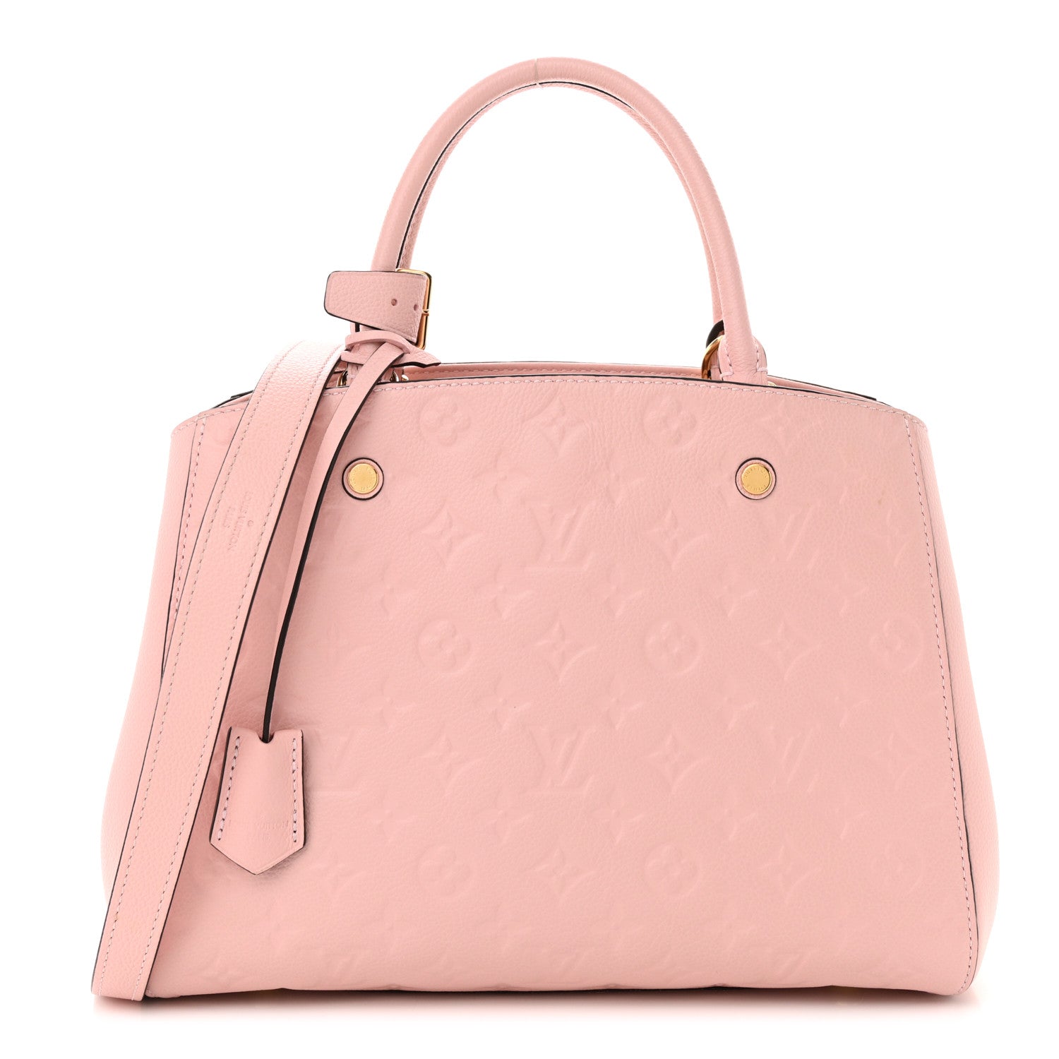 Louis Vuitton Empreinte Montaigne MM Rose Ballerine 1 of 14