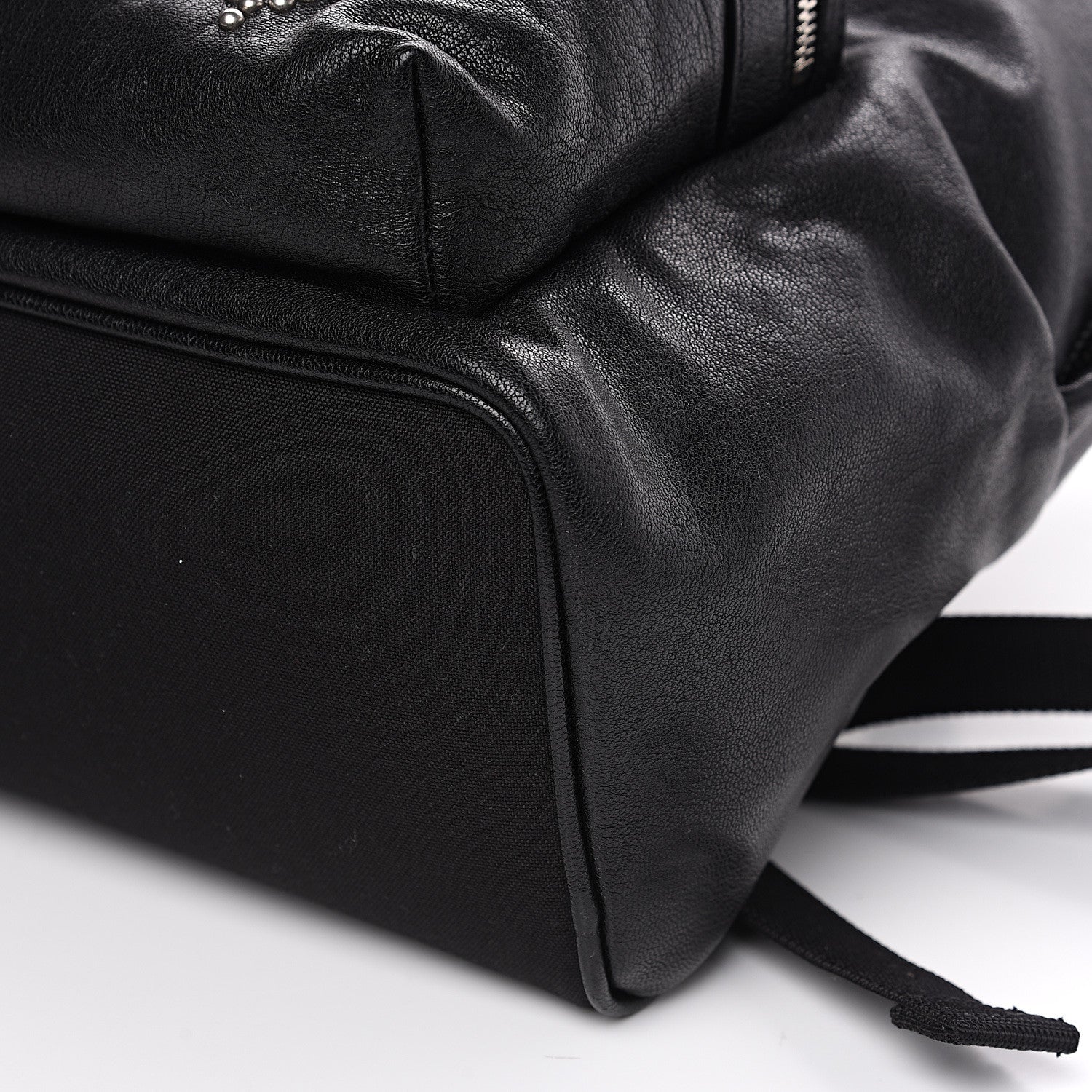Saint Laurent Sheepskin Mini City Stars Backpack Black 8 of 10