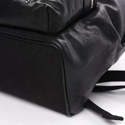 Saint Laurent Sheepskin Mini City Stars Backpack Black 8 of 10