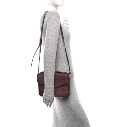 Louis Vuitton Empreinte Pochette Metis Wine 2 of 11