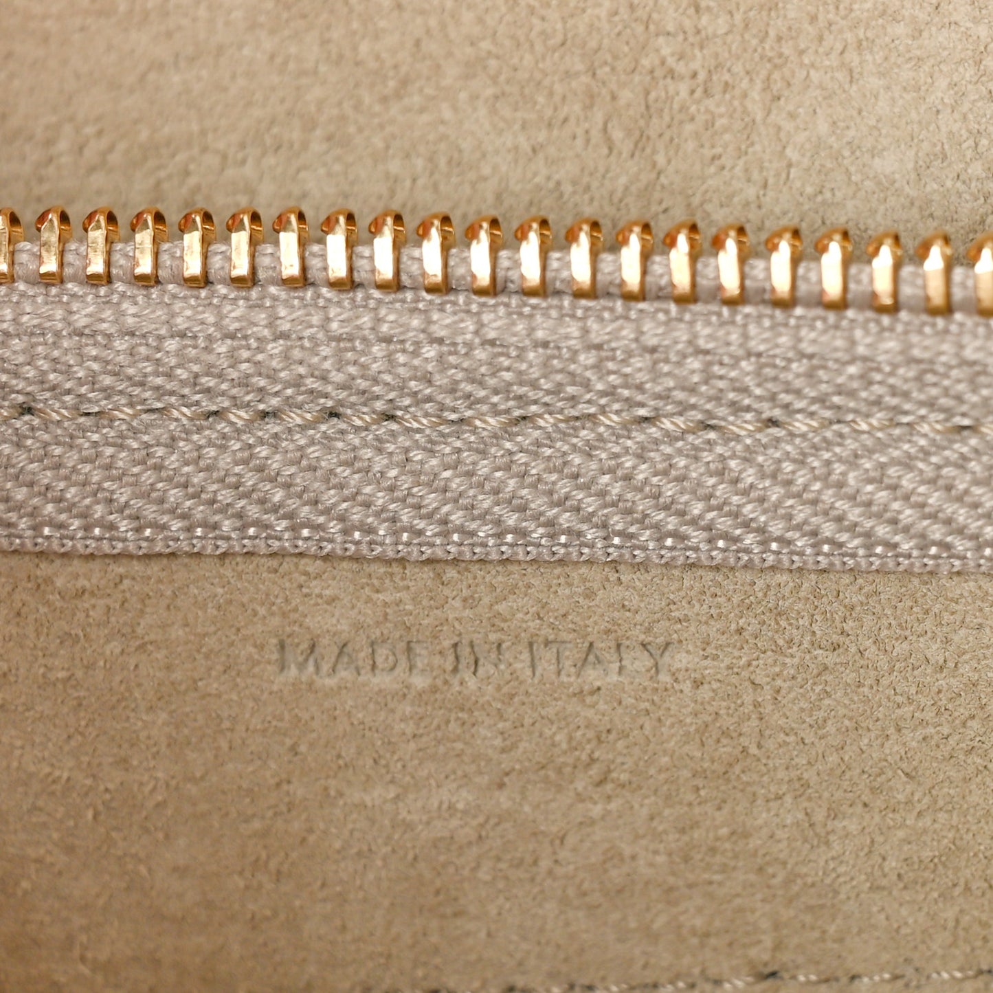 Grained Calfskin Pico Belt Bag Light Taupe