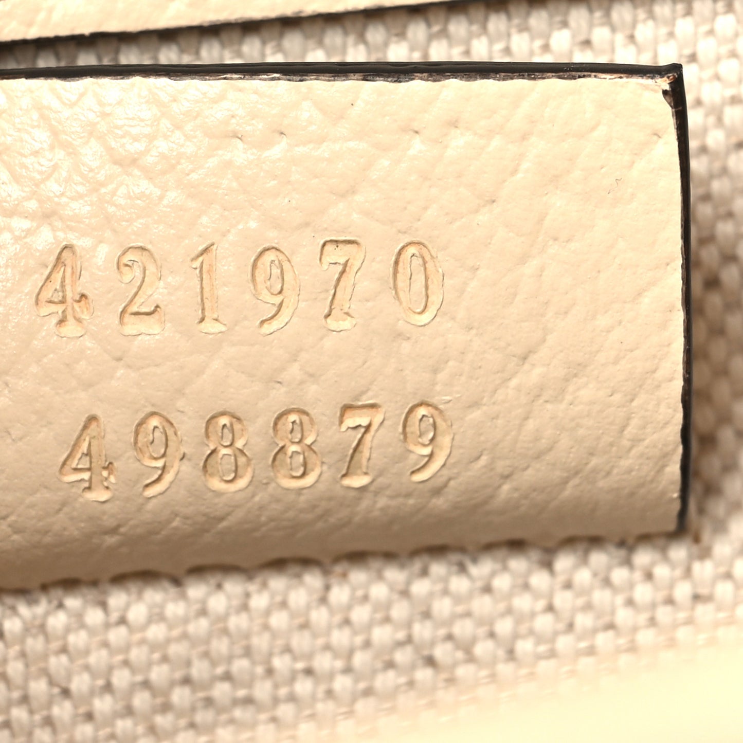 Textured Calfskin Crystal Mini Dionysus Shoulder Bag Mystic White