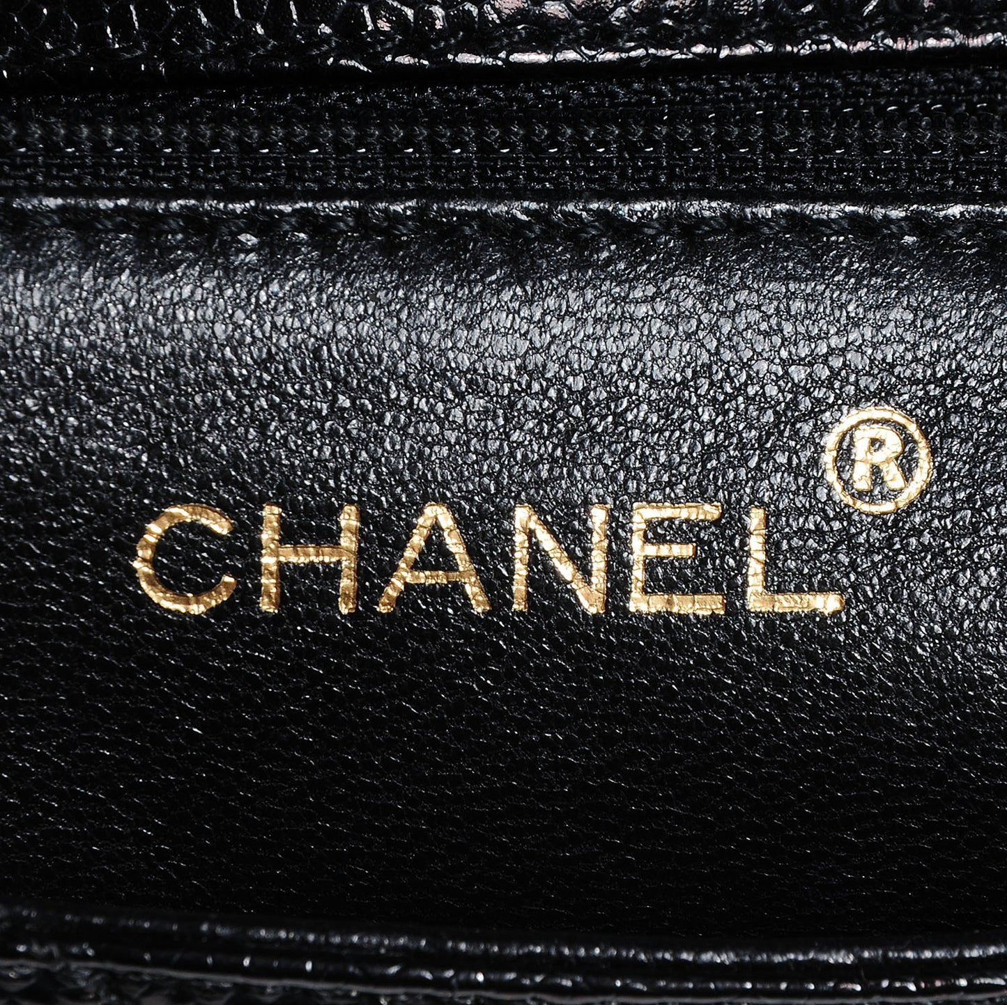 Caviar Quilted Medium Single Flap Black