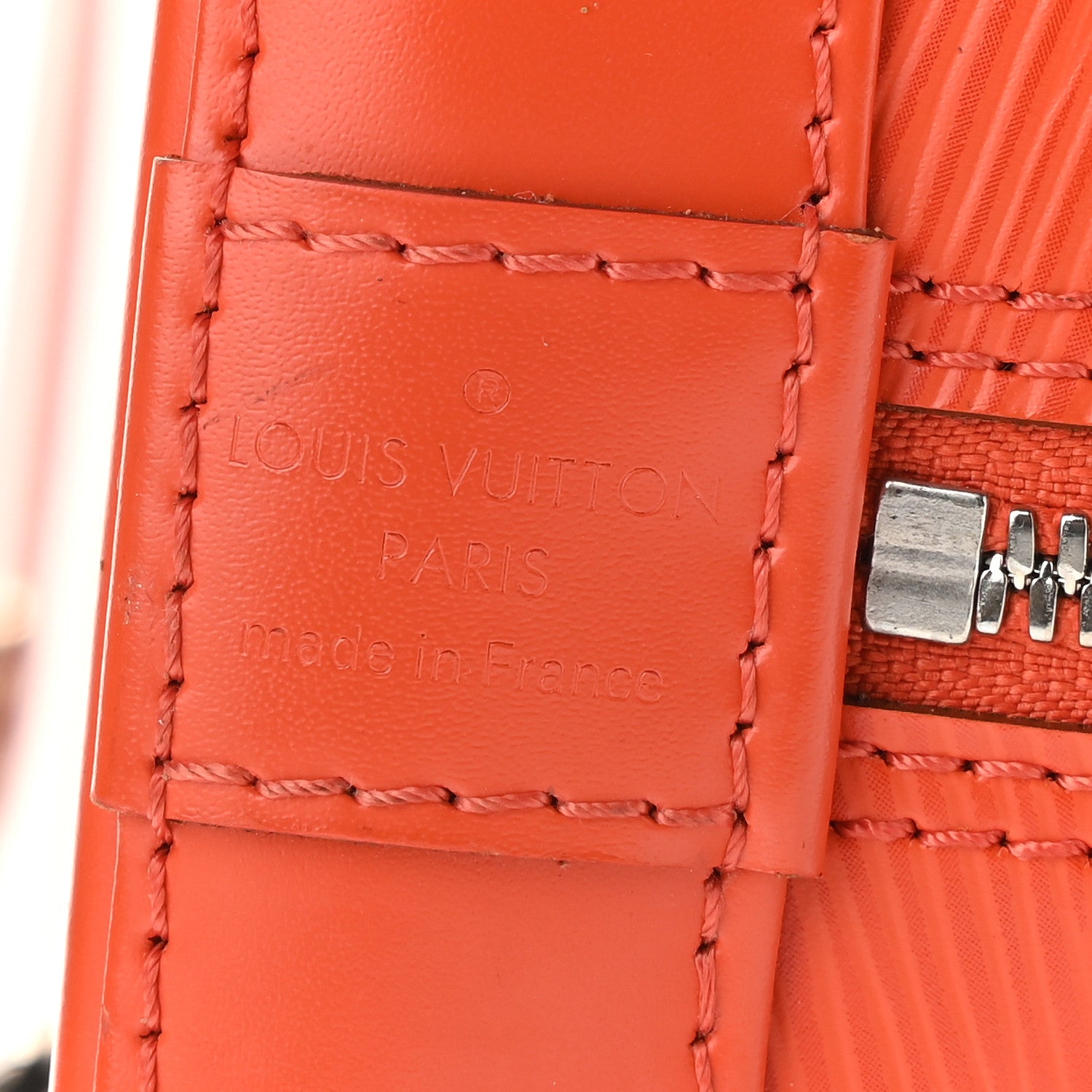Louis Vuitton Epi Alma PM Piment 8 of 10