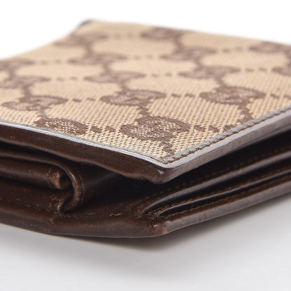 Gucci GG Monogram Bi-Fold Wallet Dark Brown 13 of 15