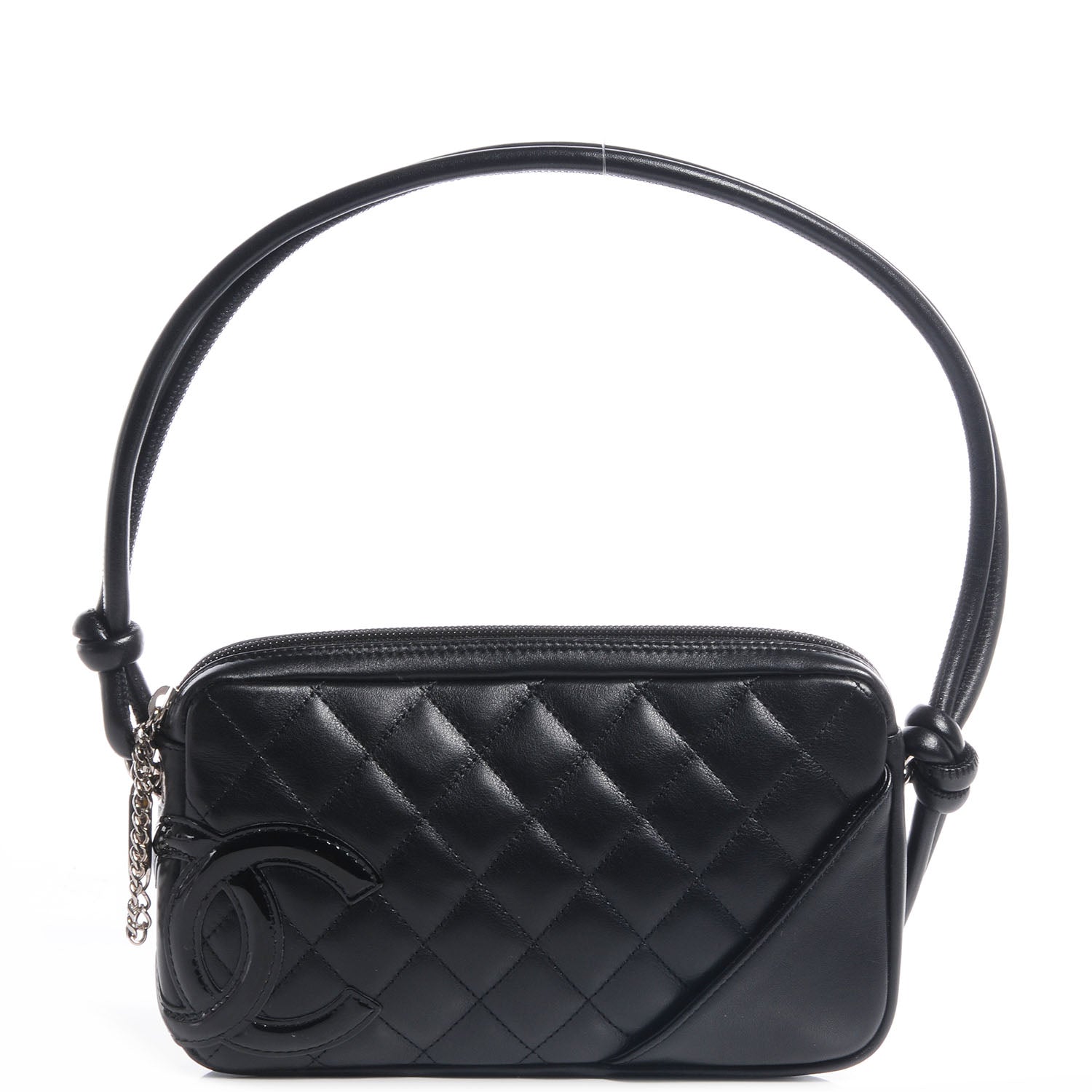 Chanel Calfskin Quilted Cambon Pochette Black 1 of 8