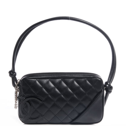 Chanel Calfskin Quilted Cambon Pochette Black 1 of 8