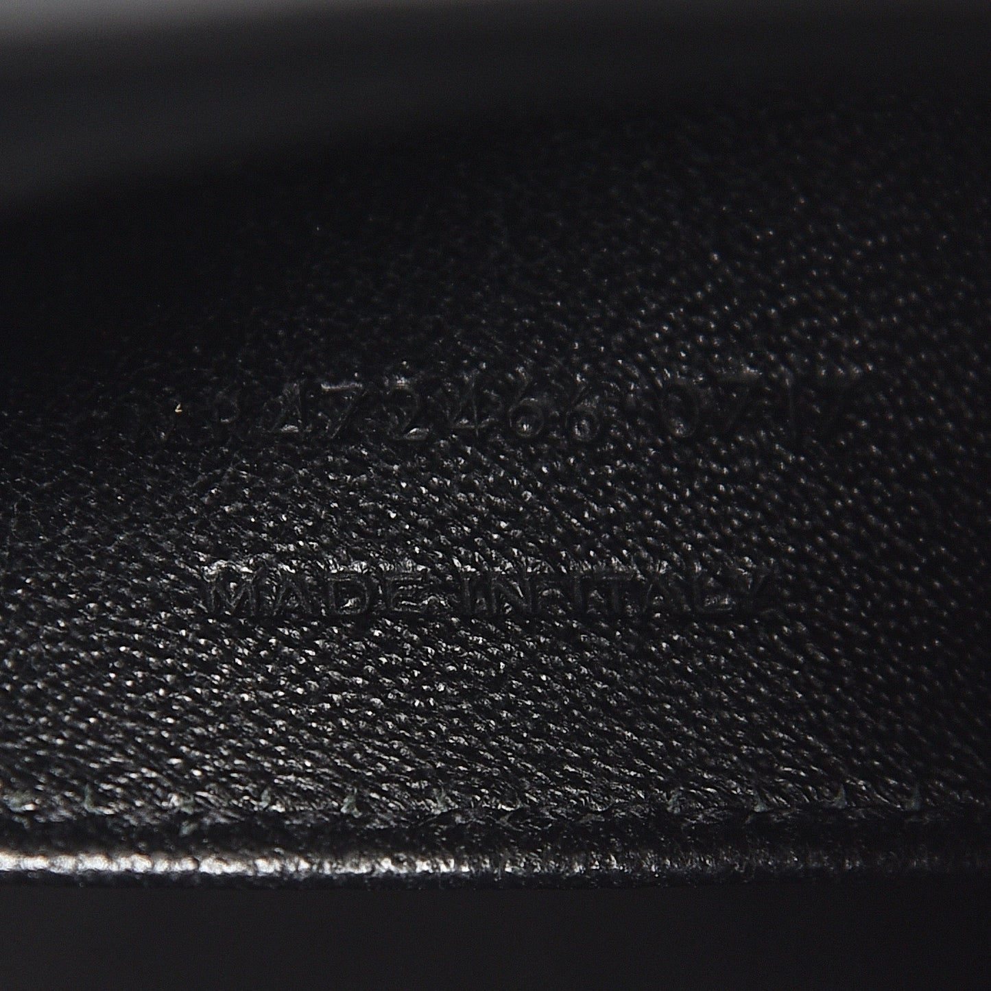 Calfskin Monogram Baby Cabas Black