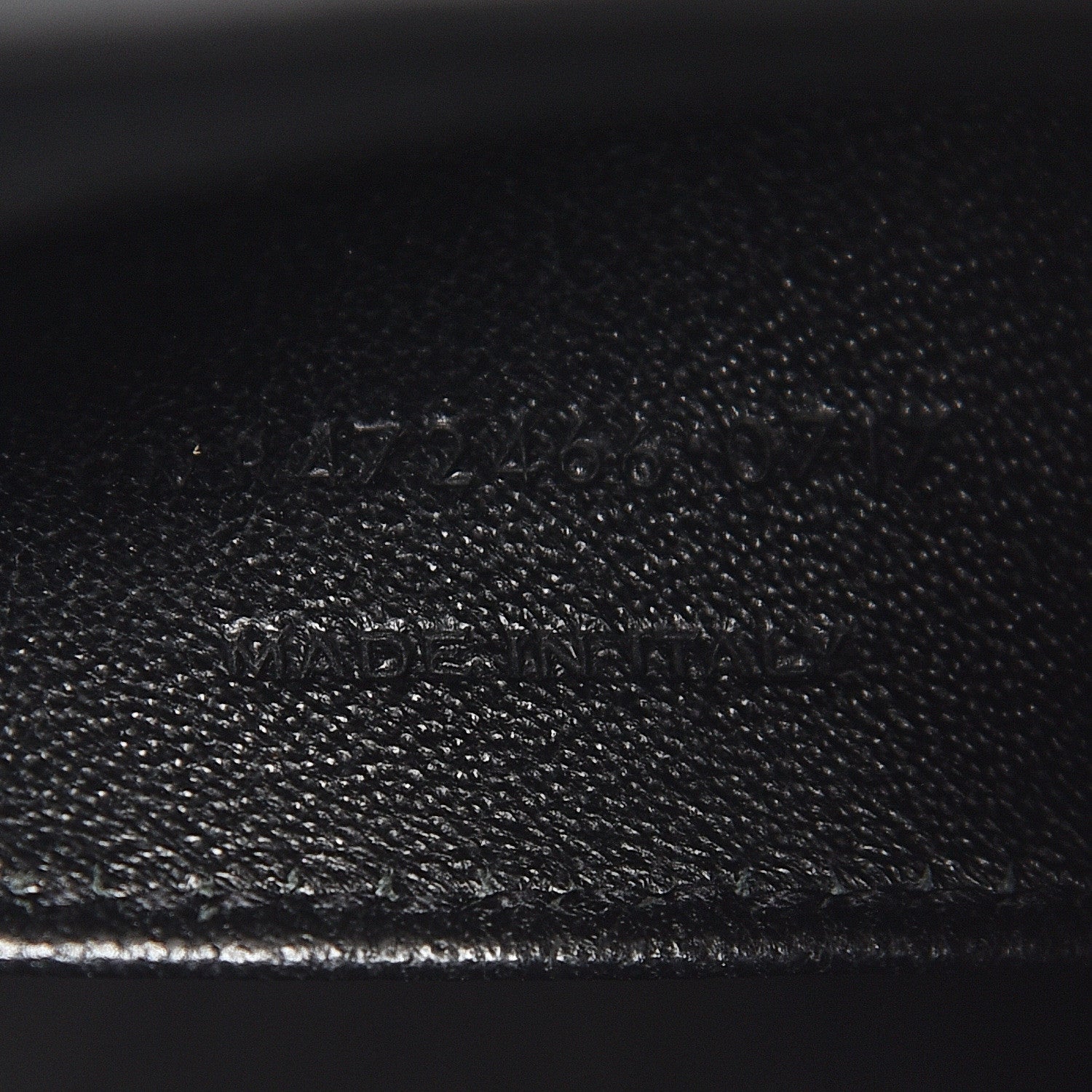 Saint Laurent Calfskin Monogram Baby Cabas Black 7 of 11