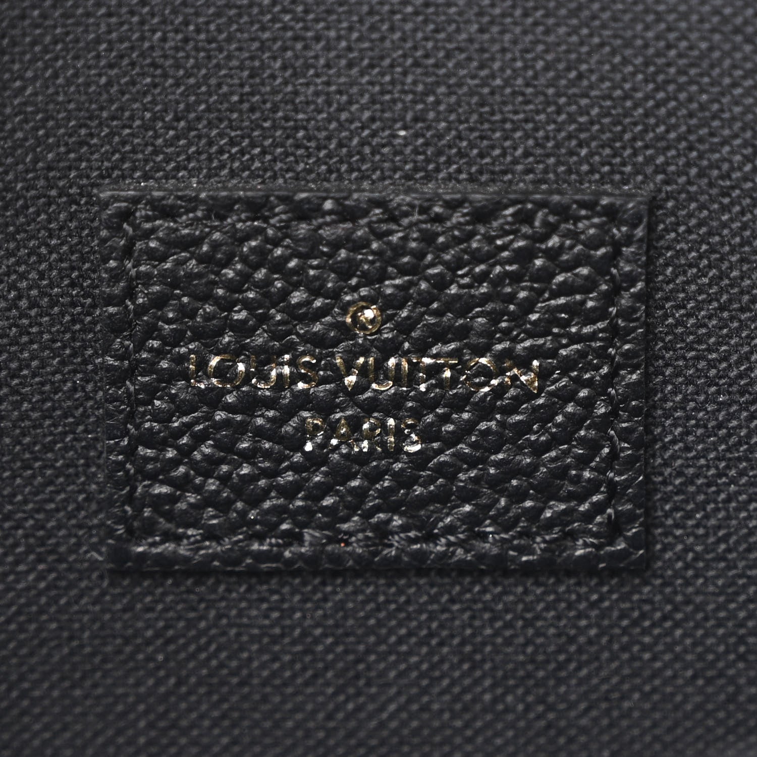 Louis Vuitton Empreinte Pochette Felicie Chain Wallet Black 9 of 14