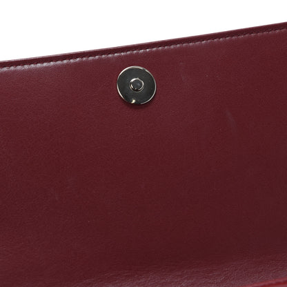 Christian Dior Patent Cannage Lady Dior Clutch Red 10 of 13