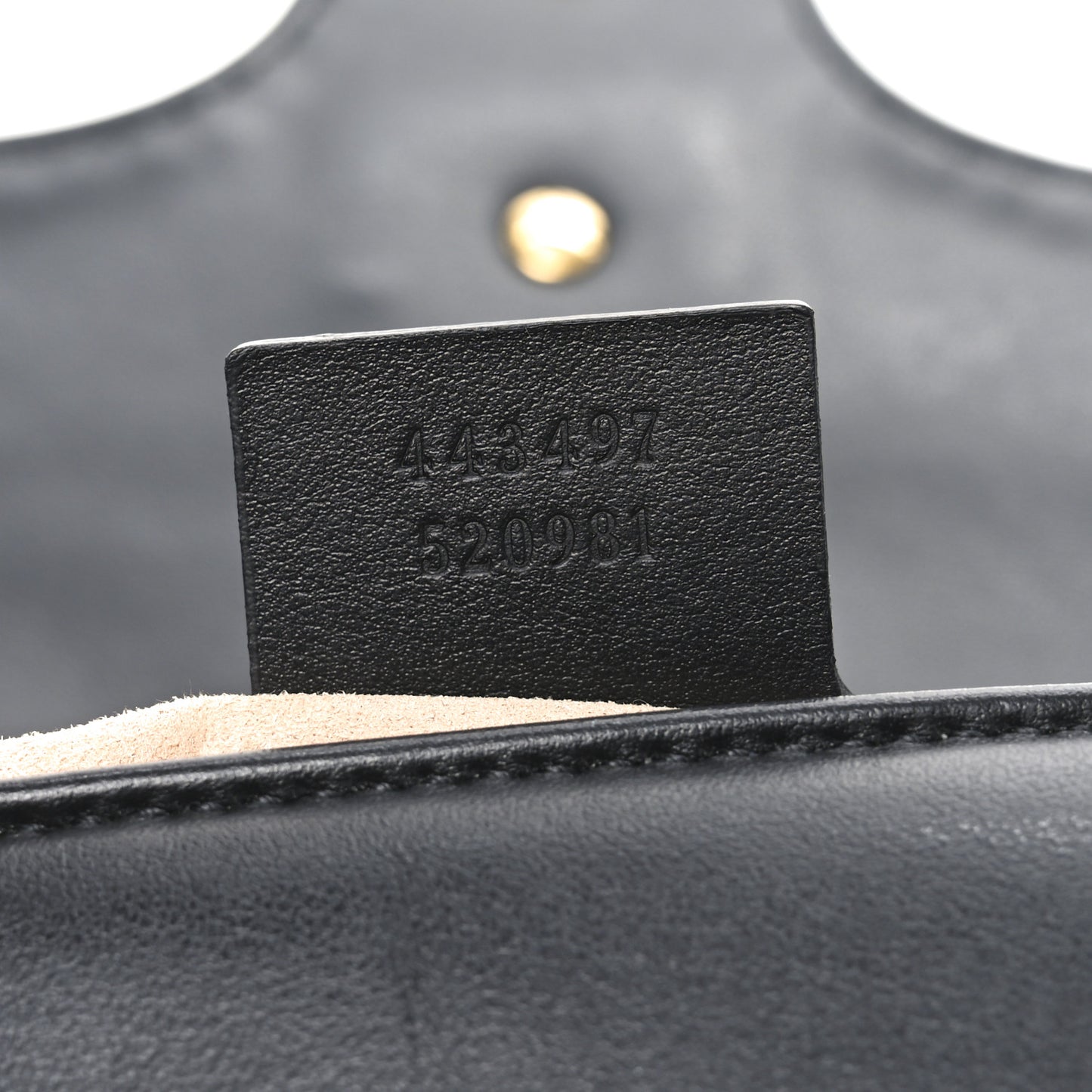 Calfskin Matelasse Small GG Marmont Shoulder Bag Black