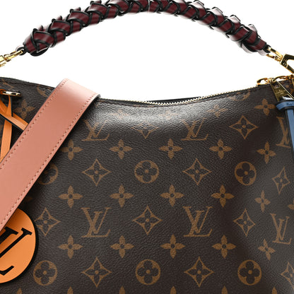 Louis Vuitton Monogram Beaubourg Hobo Mini Bordeaux Red Peach Safran Blue Jean Blue 6 of 8