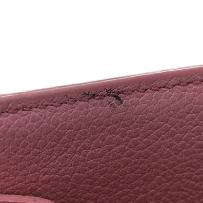 Saint Laurent Grained Calfskin Baby Sac De Jour Dark Rose 16 of 18