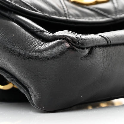 Chanel Calfskin Quilted Flap Waist Belt Bag Black 9 of 12