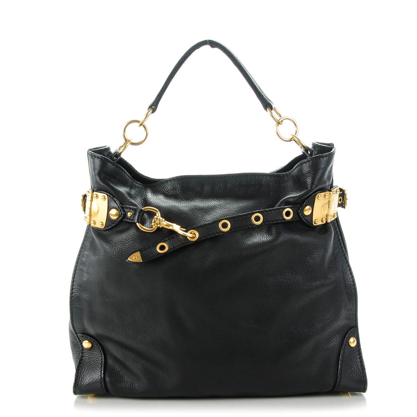 Soft Calf Hobo Nero Black