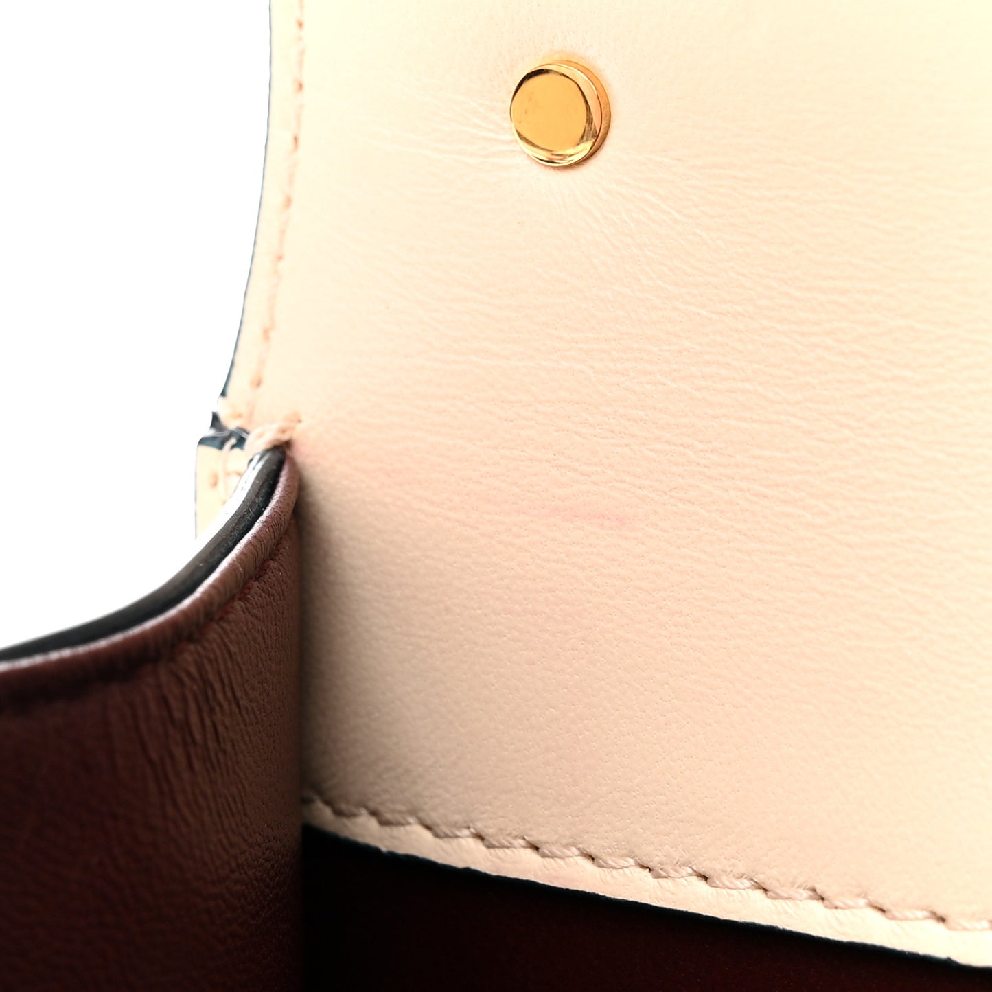 Nappa Serpenti Forever Maxi Chain Crossbody Bag Ivory Opal