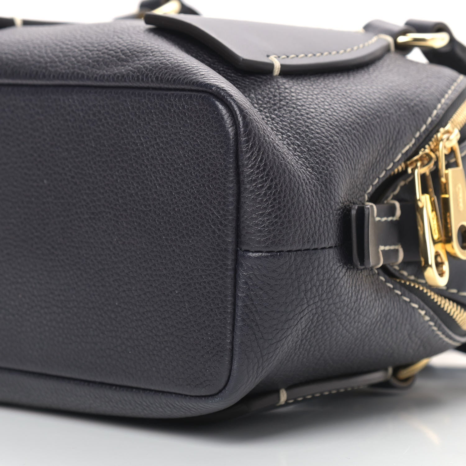 Chloe Calfskin Small Daria Full Blue 10 of 10