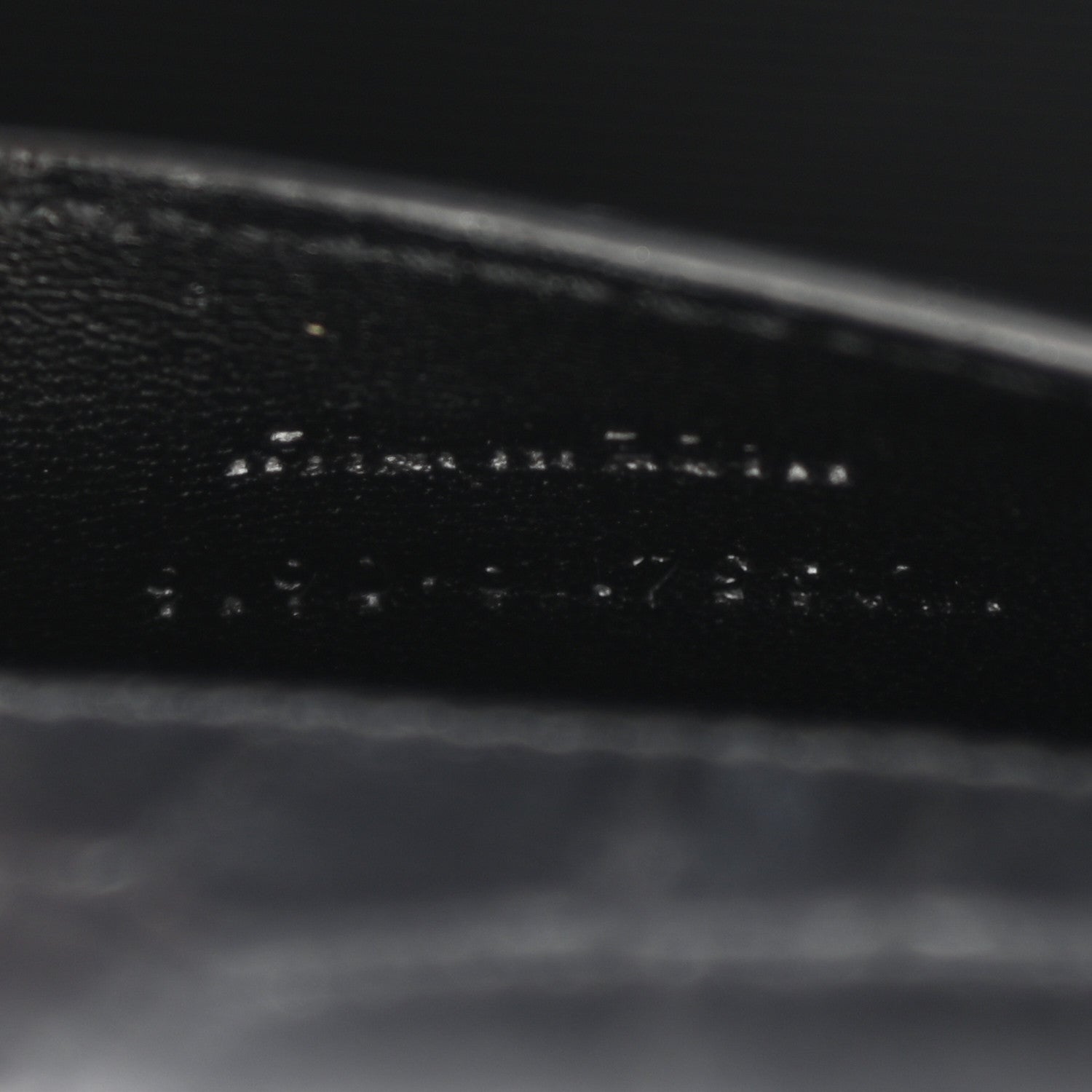 Saint Laurent Calfskin Crocodile Embossed Medium Classic Monogram Kate Tassel Satchel Black 7 of 10