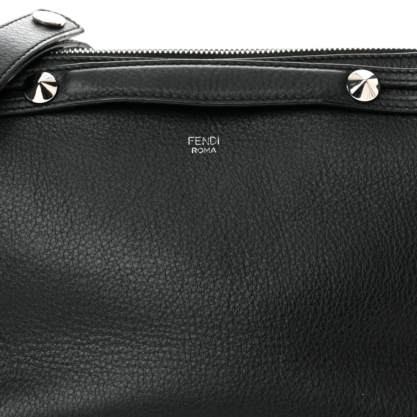 Vitello Dolce Marmol Medium By The Way Boston Bag Black