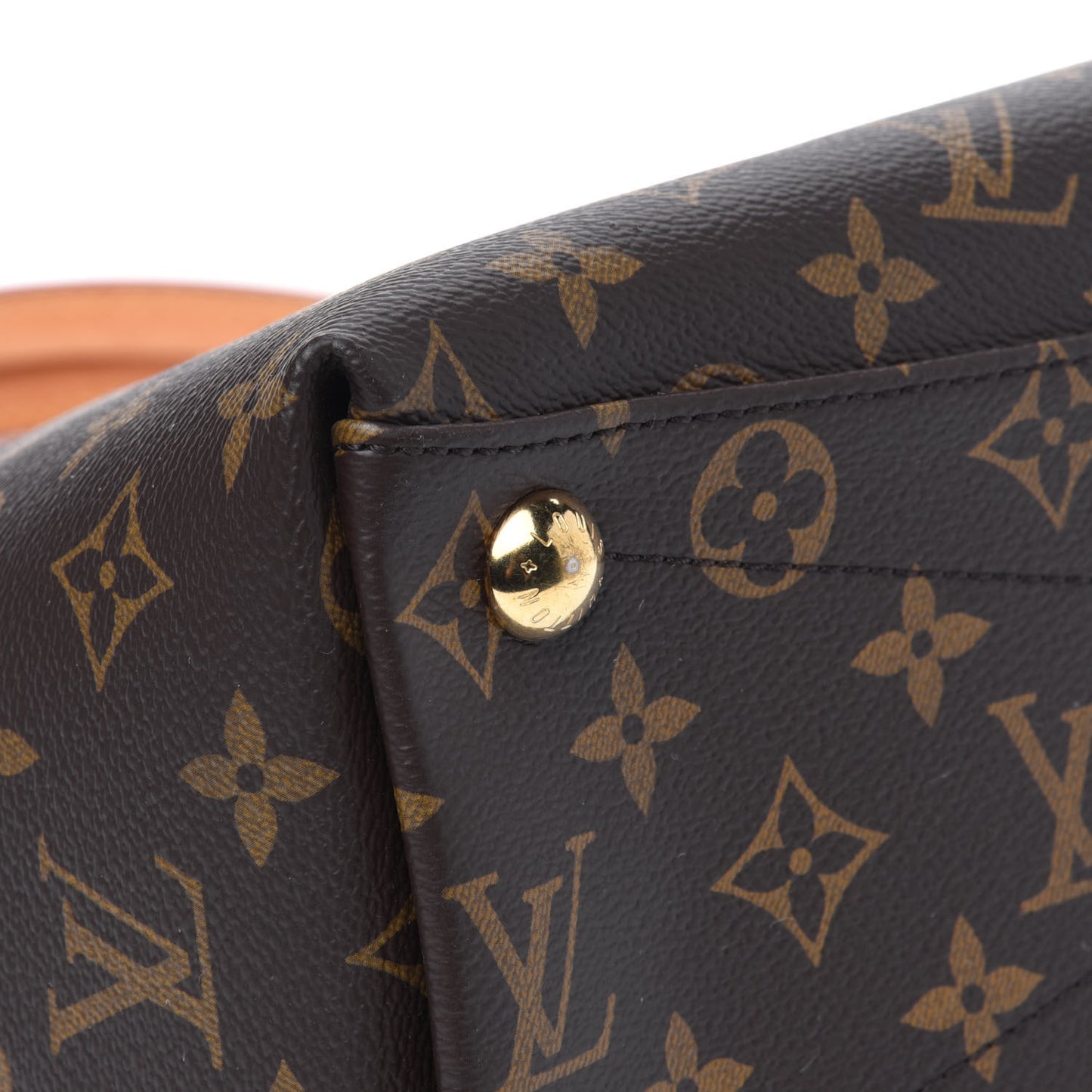 Monogram V Tote MM Cherry