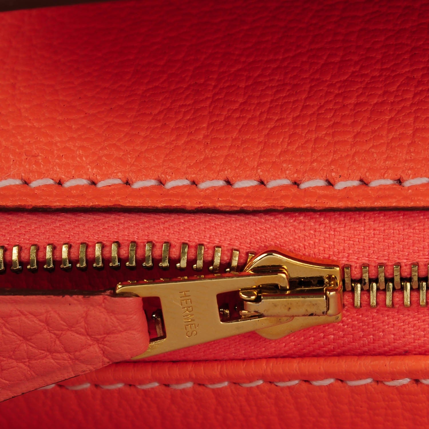 Hermes Taurillon Clemence Birkin 40 Rose Thè 19 of 23