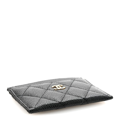 Chanel Caviar Quilted Card Holder Black 4 of 7
