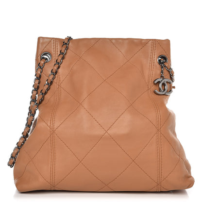 Chanel Lambskin Soft Touch Shoulder Bag Camel 1 of 10