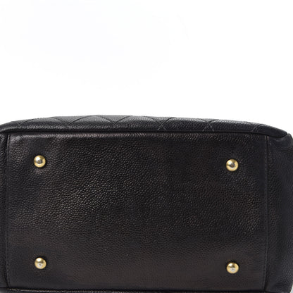 Chanel Caviar Quilted Petit Timeless Tote PTT Black 7 of 13