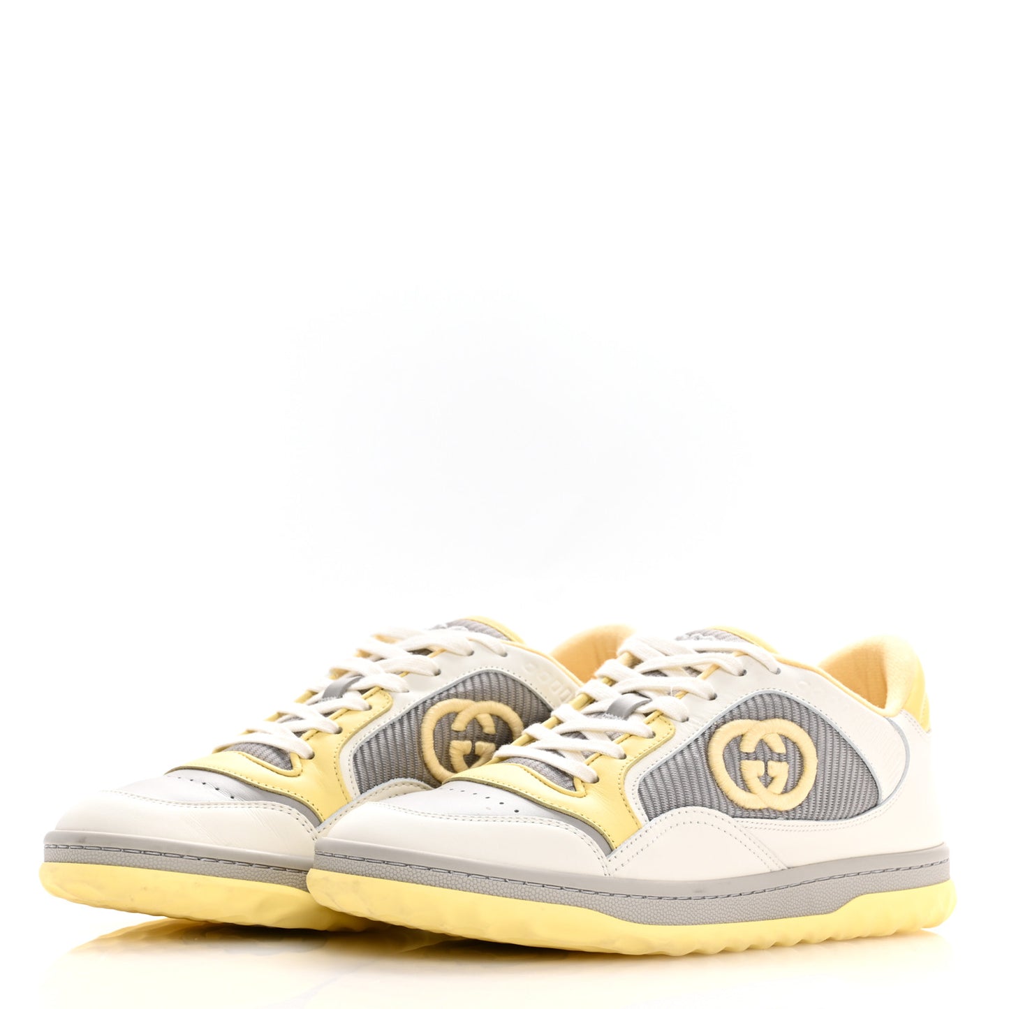 Dali Soft Calfskin Womens Mac80 Sneakers 38 Off White Grey Sky Yellow