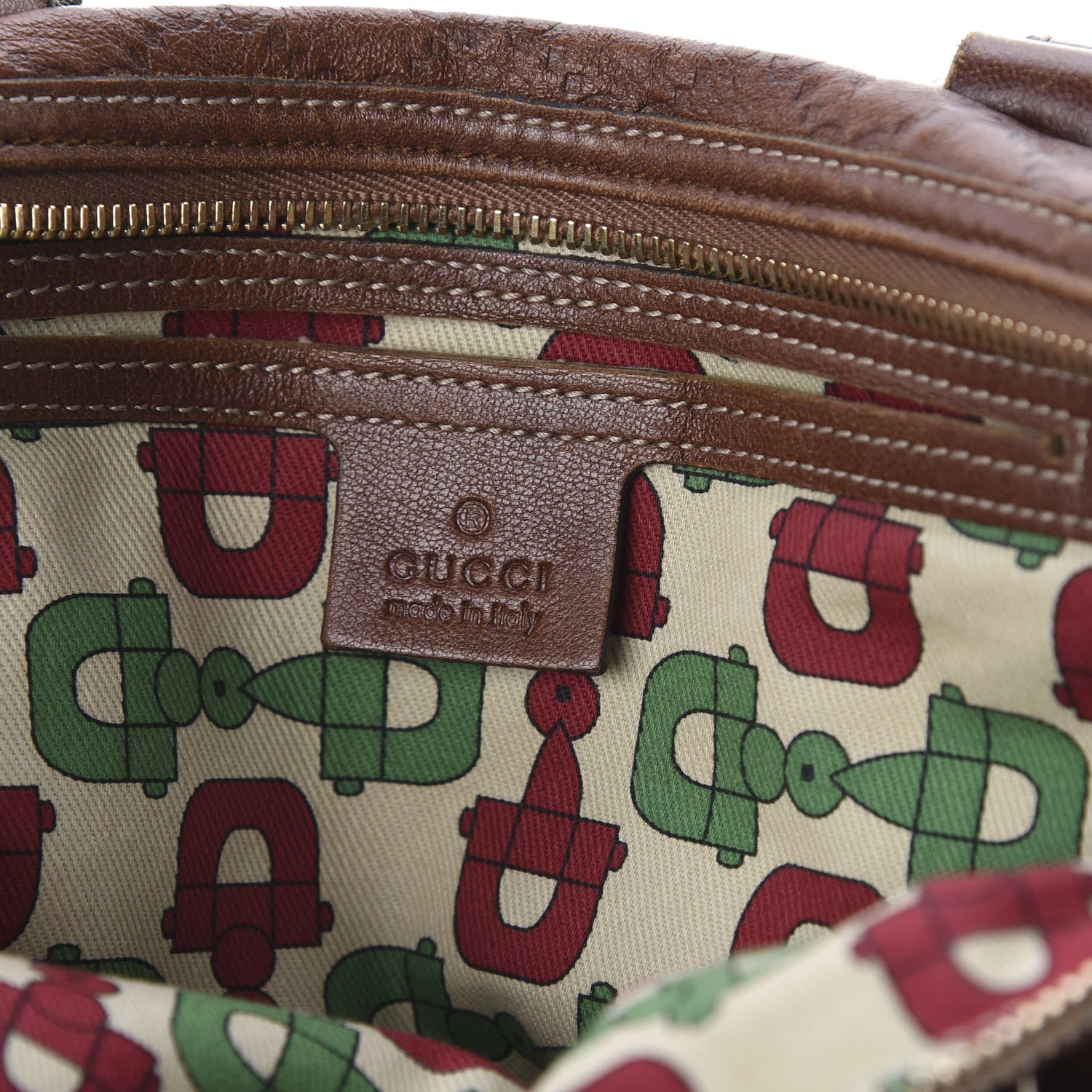 Gucci Guccissima Medium Joy Boston Brown 8 of 11