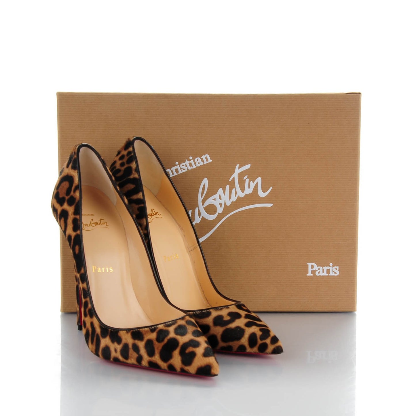 Pony Hair Jaguar Printed So Kate 120 Pumps 38 Brown