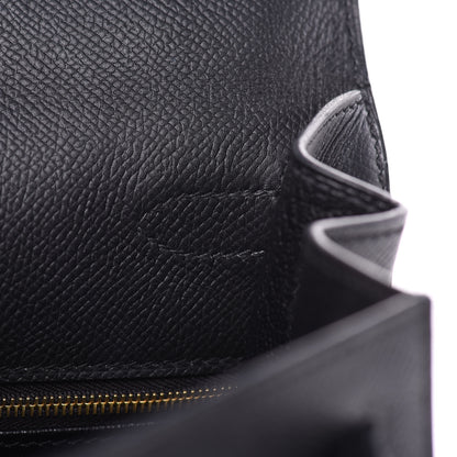 Hermes Epsom Kelly Sellier 28 Black 19 of 37