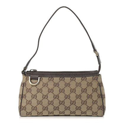 Gucci Monogram D Ring Cosmetic Case Brown 1 of 13