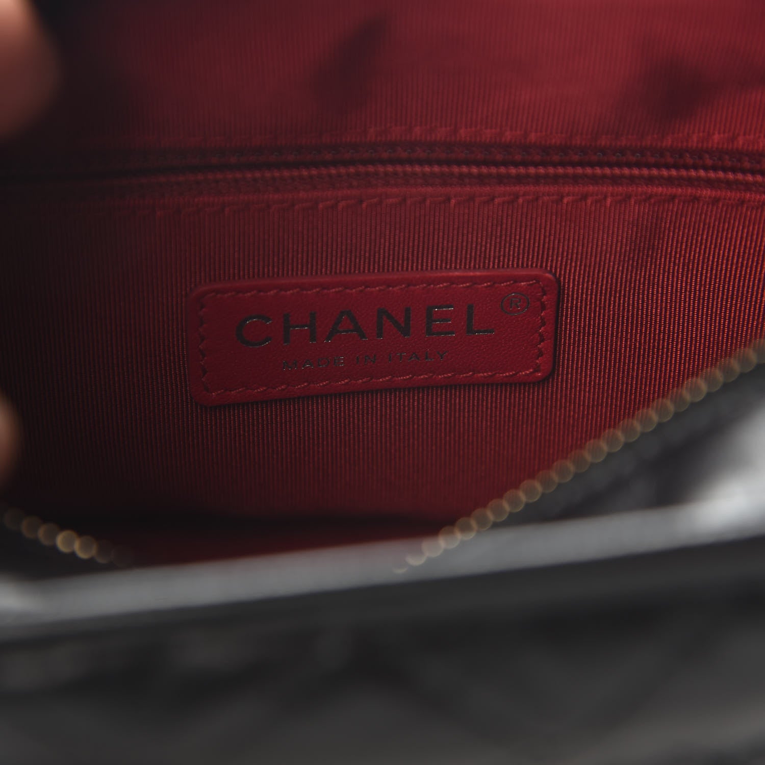 Chanel Aged Calfskin Quilted Small Gabrielle Hobo Black 5 of 8