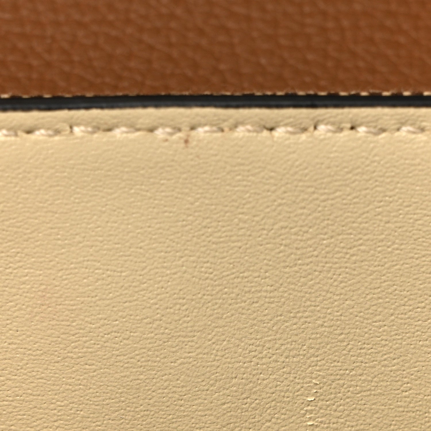 Versace Calfskin Canvas Allover La Medusa Small Top Handle Handbag Brown 10 of 11