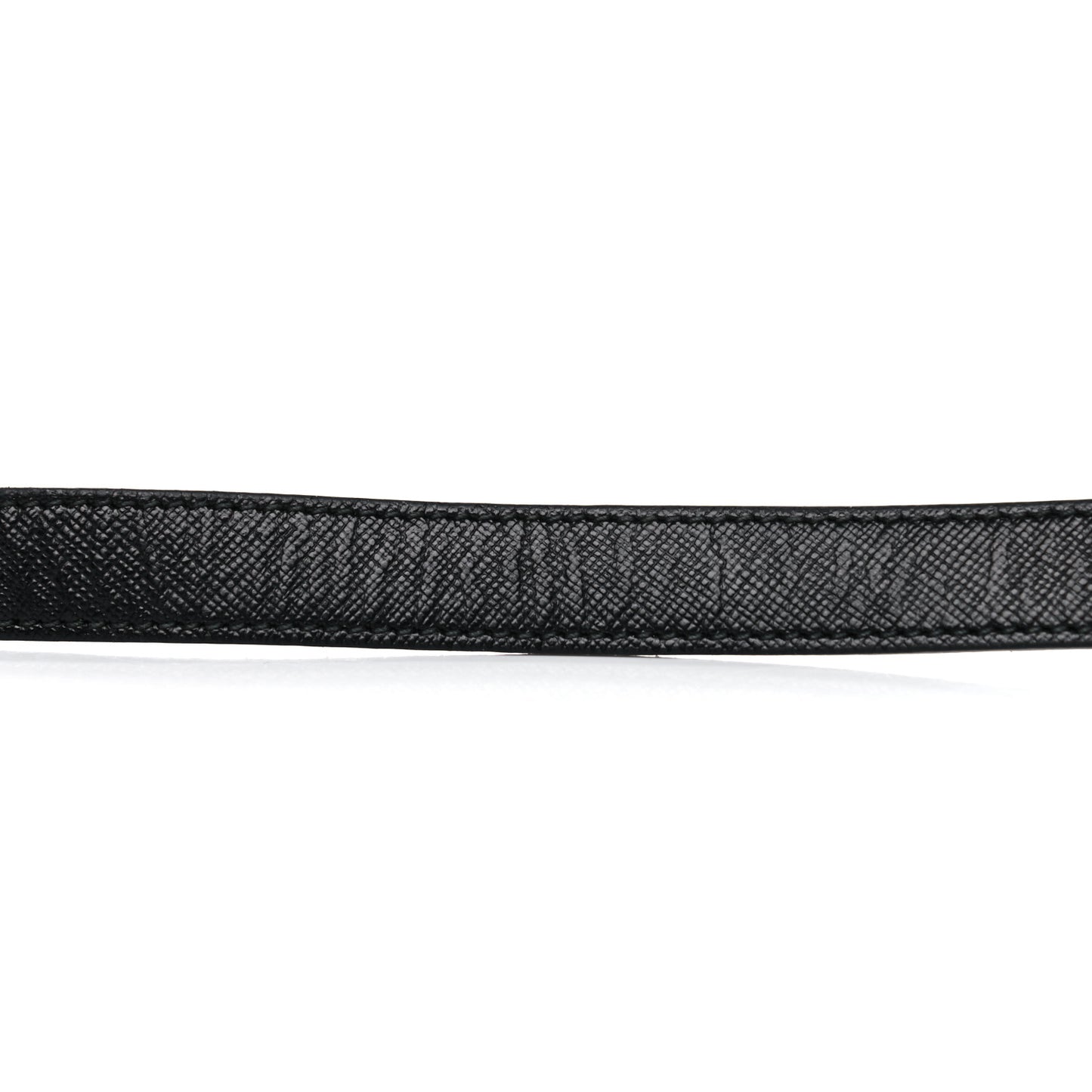Nylon Saffiano Crossbody Bag Black