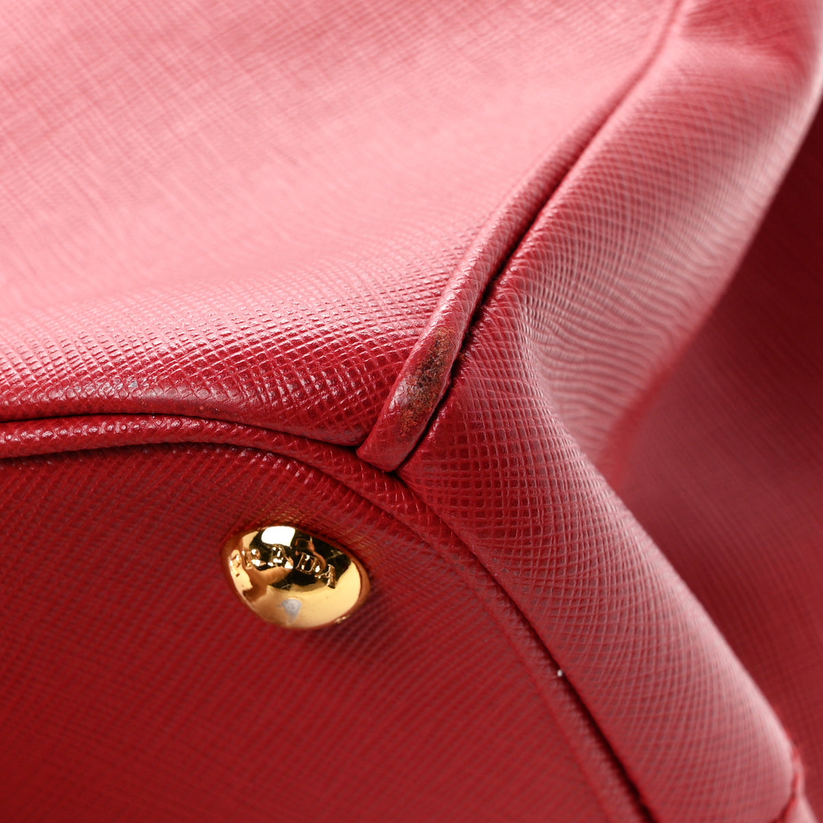 Prada Saffiano Lux Medium Galleria Double Zip Tote Fuoco 11 of 11