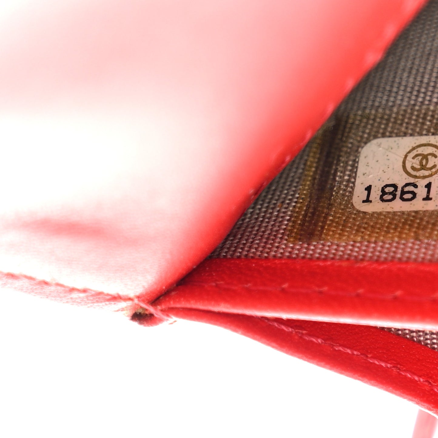 Caviar Timeless CC Large Flap Wallet Red