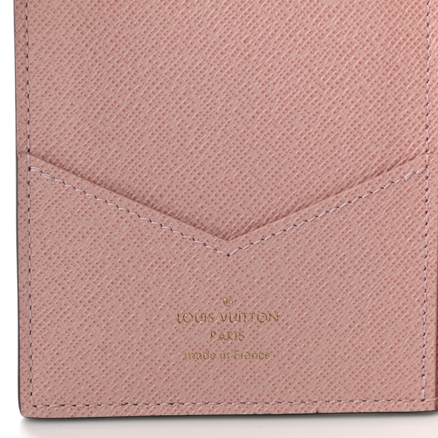Monogram 2020 Christmas Animation Big Wheel Passport Cover Rose Ballerine