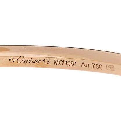 Cartier 18K Pink Gold Small Juste Un Clou Bracelet 15 5 of 6