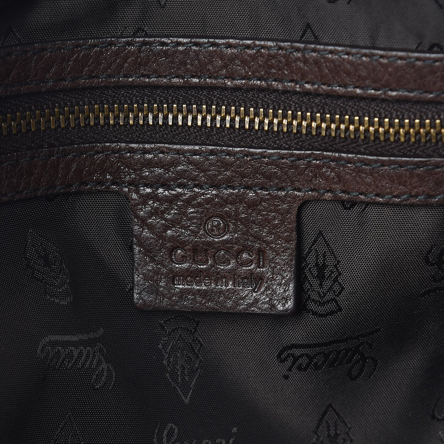 Calfskin Large Babouska Dome Satchel Dark Brown